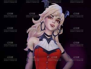 风格化吸血鬼女孩