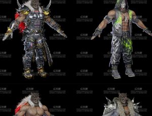 铁拳8豹面摔跤手