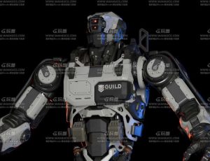 高精度科技机器人士兵