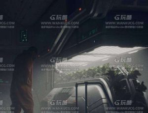 Learnsquared Blender科幻概念室内空间设计大师课程