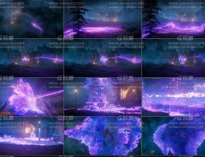 Houdini死亡面纱魔法特效创建VFX大师班