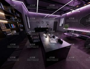 高级夜总会老板办公室