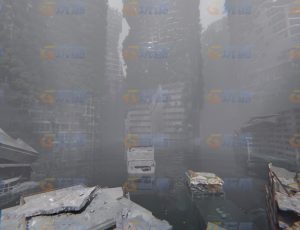 水上废墟城市