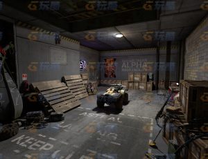 器械装备地下室大场景