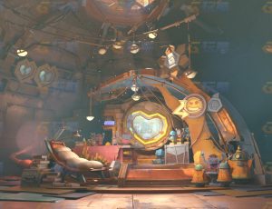 机械科幻屋场景