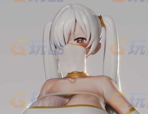 可爱性感女孩动漫角色