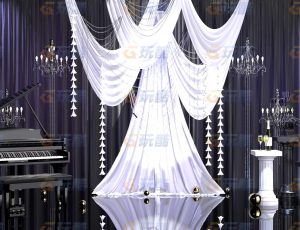 婚礼舞台小场景