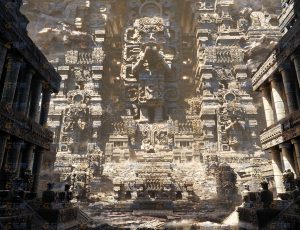 失落玛雅宏伟神庙场景